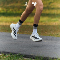 Personal Best Run - Spectrum Crew Sock - Black Grey